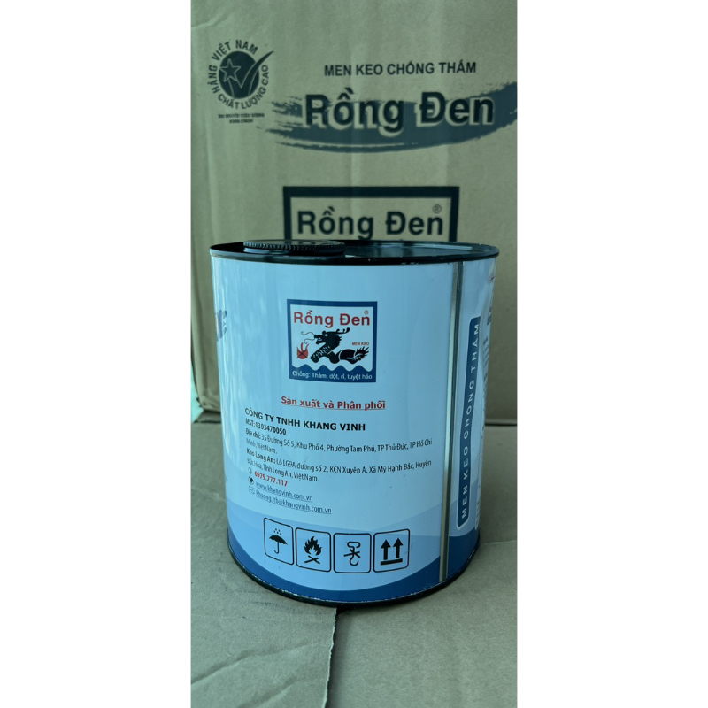 MEN KEO CHỐNG THẤM RỒNG ĐEN 2KG