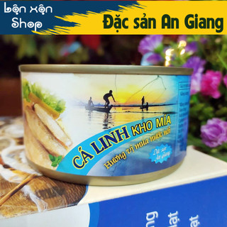 [ĐẶC SẢN AN GIANG] Cá linh kho mía mềm xương (có thể ăn luộn xương) hiệu Antesco - HẠN DÙNG 24 THÁNG