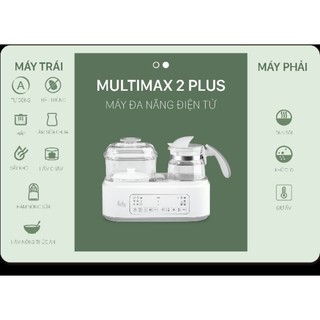 MÁY ĐA NĂNG ĐIỆN TỬ (TIỆT TRÙNG/ SẤY KHÔ/ HÂM SỮA/ NẤU CHÁO CHẬM/ ĐUN VÀ HÂM NƯỚC PHA SỮA) - MULTIMAX 2 PLUS+ - FB9025SL