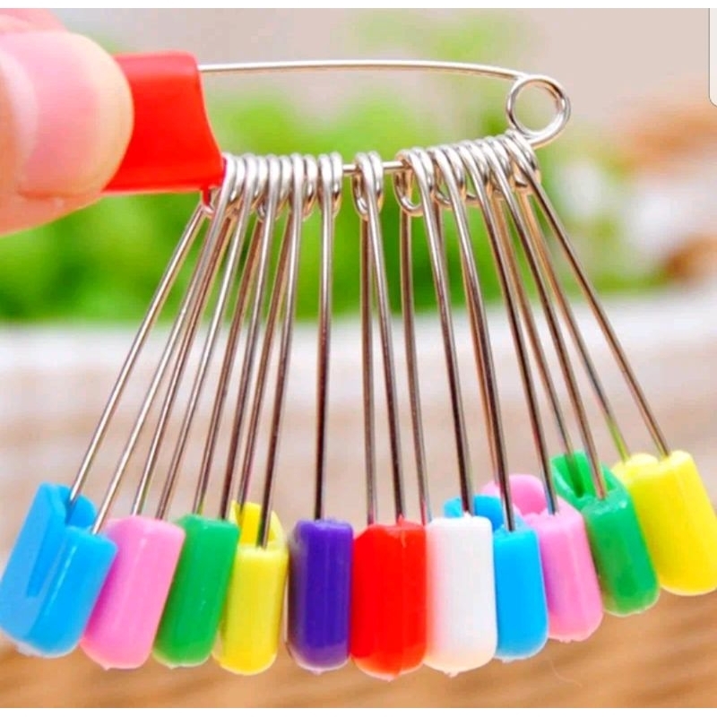 Kim tây,kim băng đầu nhựa an toàn,màu ngẫu nhiên