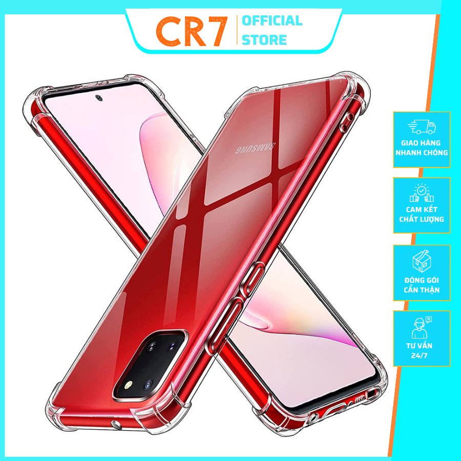 Ốp lưng SAMSUNG trong suốt chống sốc silicon S7 S7edge Note 8 9 S8 S9 Plus