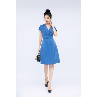 Nem - Đầm cổ vest size 2 = S