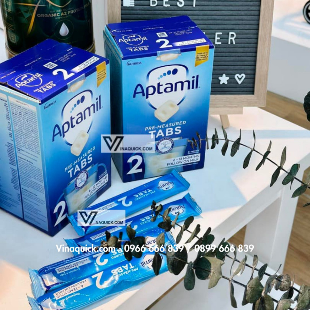 Sữa Aptamil Anh Dạng Thanh Cho Bé 25gr/ Thanh  - VIANQUICK