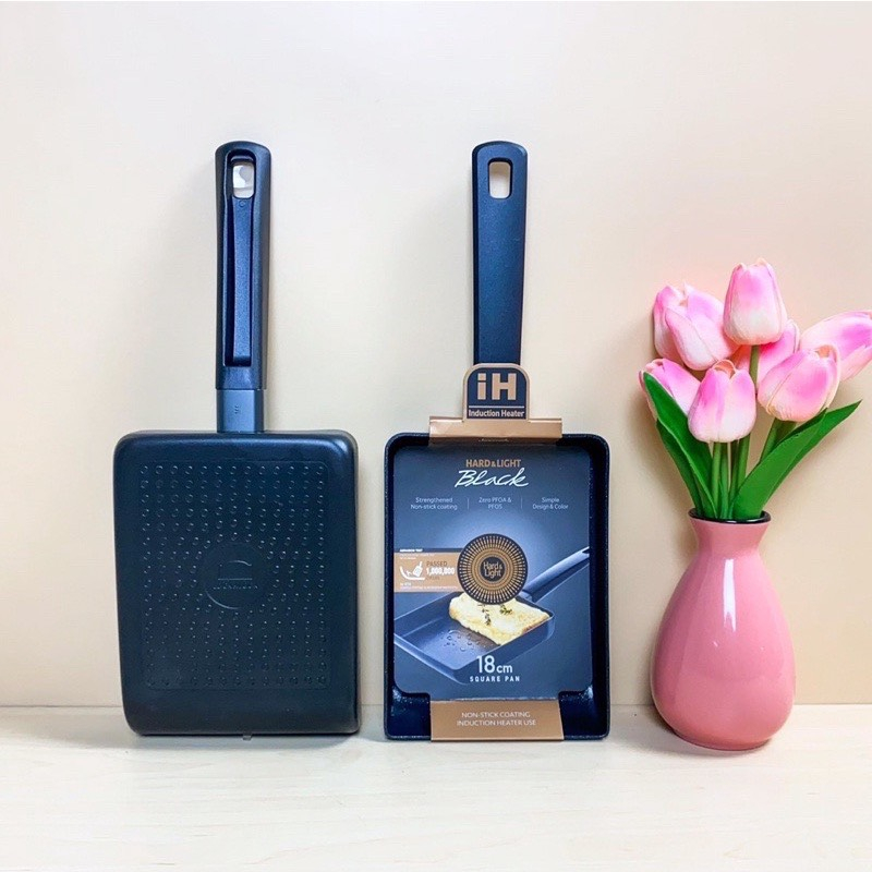 🌺CHẢO CHỐNG DÍNH HÌNH CHỮ NHẬT LOCKNLOCK HARD&LIGHT  LHL5186-IH - HÀNG CHÍNH HÃNG