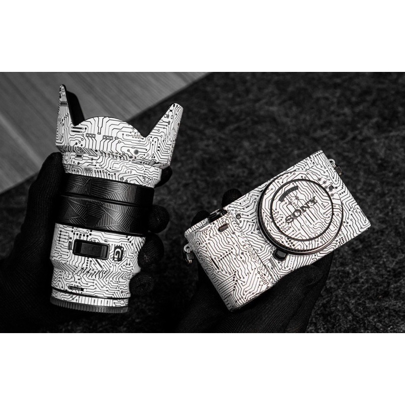 Skin 3M vân nổi  cao cấp cho máy ảnh Sony A6000, A6300, A6400, A6500, A6600… - CJNCamera