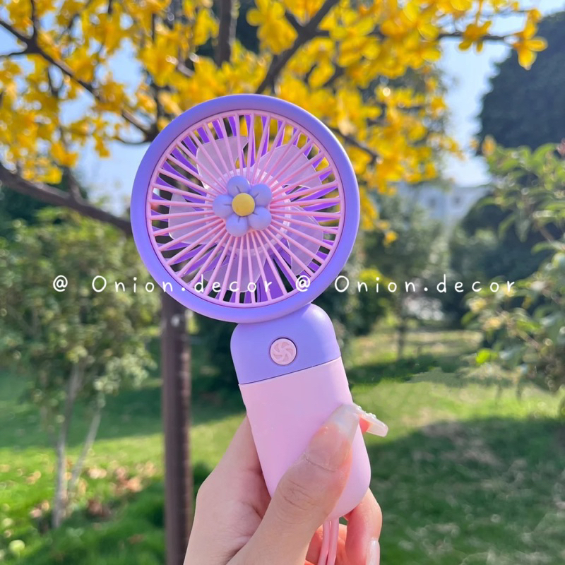 Quạt tích điện cầm tay mini fan