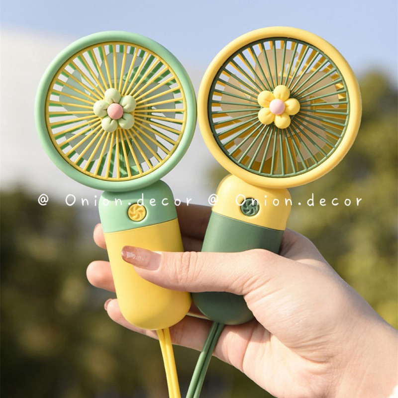 Quạt tích điện cầm tay mini fan