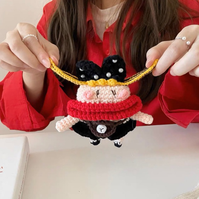 Ốp Case Airpods 1/2/Pro/3 bằng len - Case Airpod handmade- Case airpod bằng len - Bao Tai Nghe Bằng Len