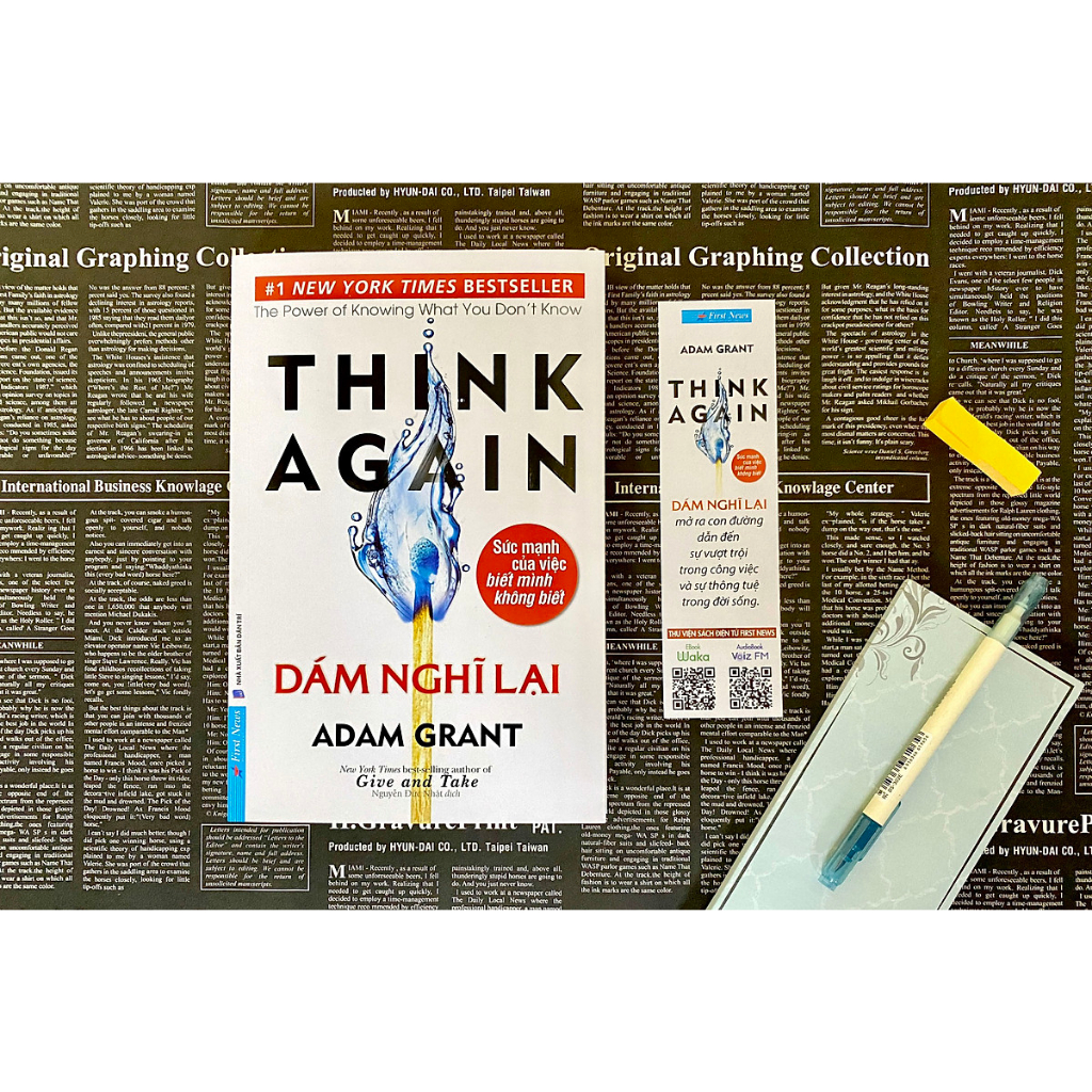 Sách - Dám Nghĩ Lại - First News