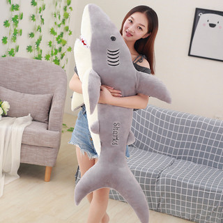 GỐI ÔM HÌNH CÁ MẬP LÔNG MỊN CAO CẤP