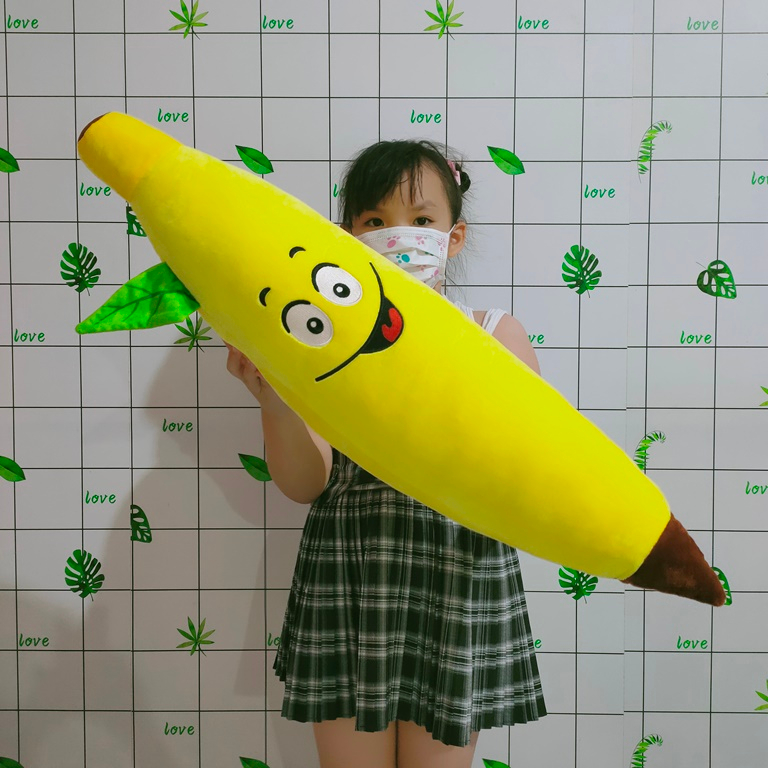 GỐI TRÁI CHUỐI SIZE LỚN 75CM