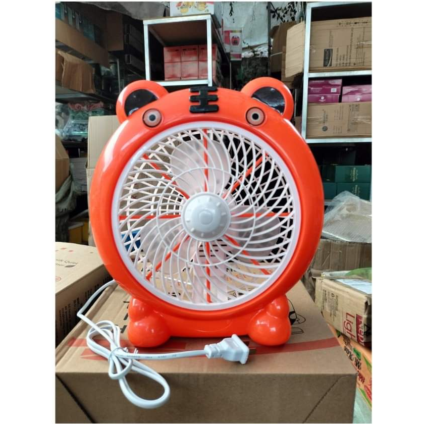 Quạt mini hình thú để bàn cắm điện văn phòng, Quạt văn phòng để bàn mini hình thú cắm điện