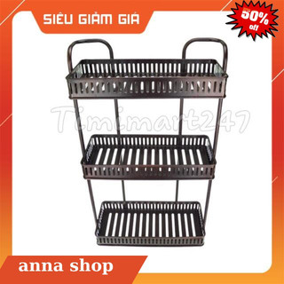 Kệ Góc Inox Sơn Tĩnh Điện 2, 3 Tầng Kiểu Nhật
