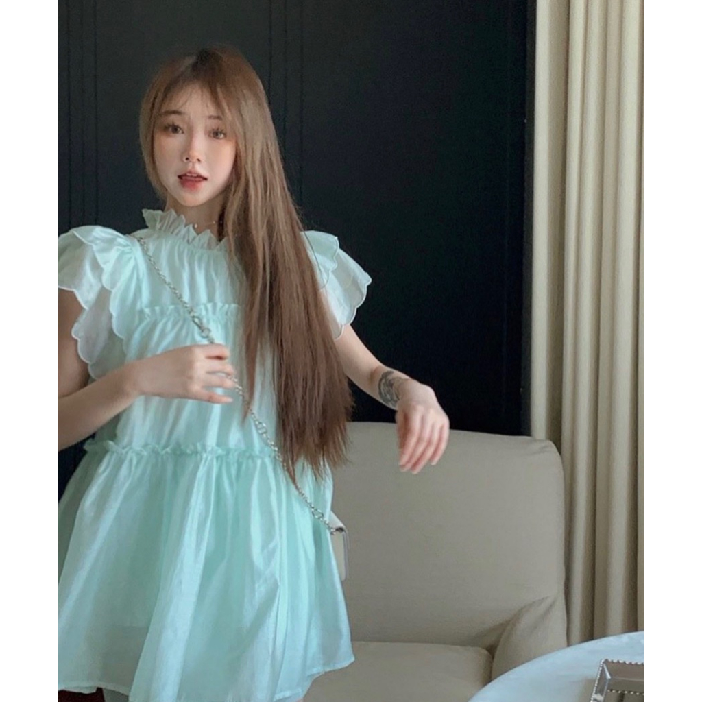 ĐẦM SUÔNG BBD XANH BÈO VOAN CỔ BÈO CAO (TH)