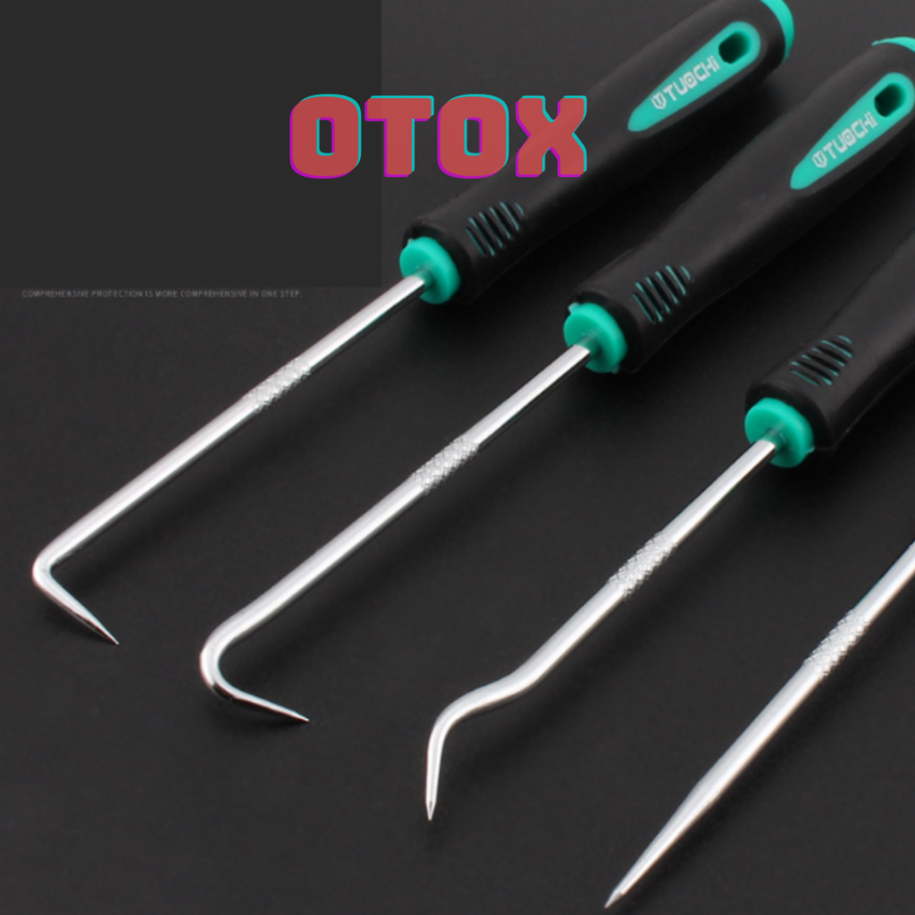 Bộ móc nạy phớt kéo lò xo 4 chi tiết OTOX