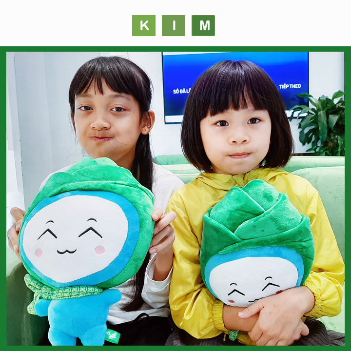 Bé Măng Bamboo Airways lưu niệm - Bé Măng nhồi bông xinh xắn