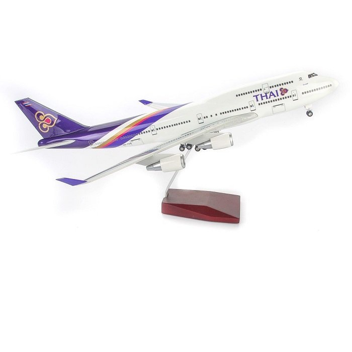 Mô hình máy bay B747 Thai Airways 47cm