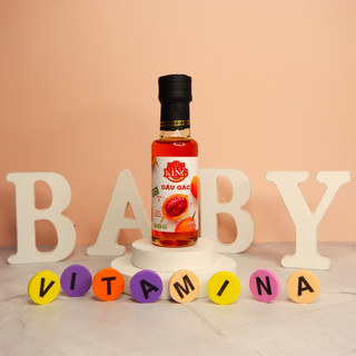 Dầu gấc ăn dặm omega king kiddy cho bé từ 6 tháng tuổi - chai 100ml
