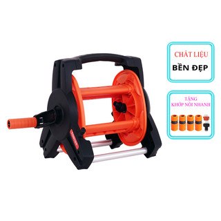 Rulo cuộn ống nước, rulo cuộn ống từ 10m tới 40m ống nước phi 16 , tặng bộ khớp nối nhanh