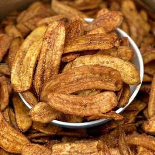 Chuối sấy mè gừng đà lạt giòn thơm túi 500g mtfood