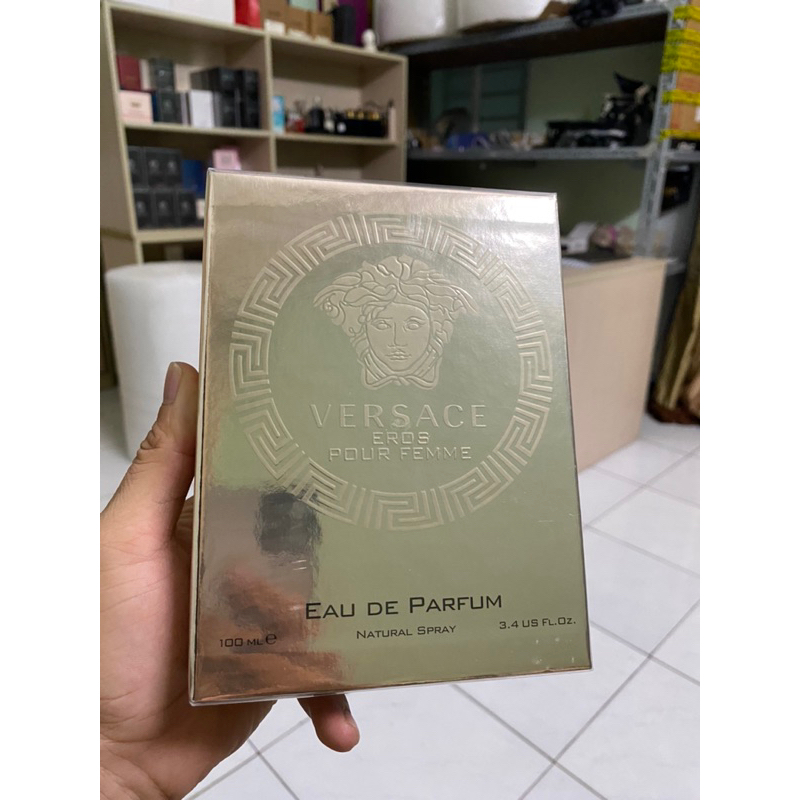 Nước Hoa Nữ thơm lâu Versace Eros Pour Femme Eau de Parfum 100ml.fullseal