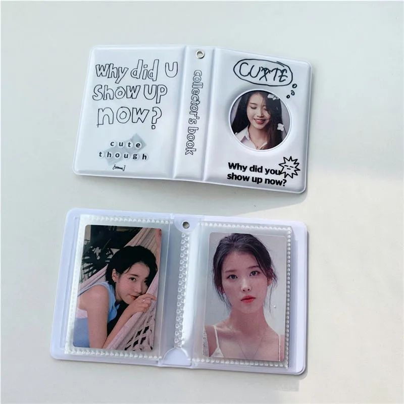Album ví collect book đựng lưu trữ bảo vệ 40 ngăn thẻ lomo card trong suốt nhân vật Koromi mini 3 inch Polaroid