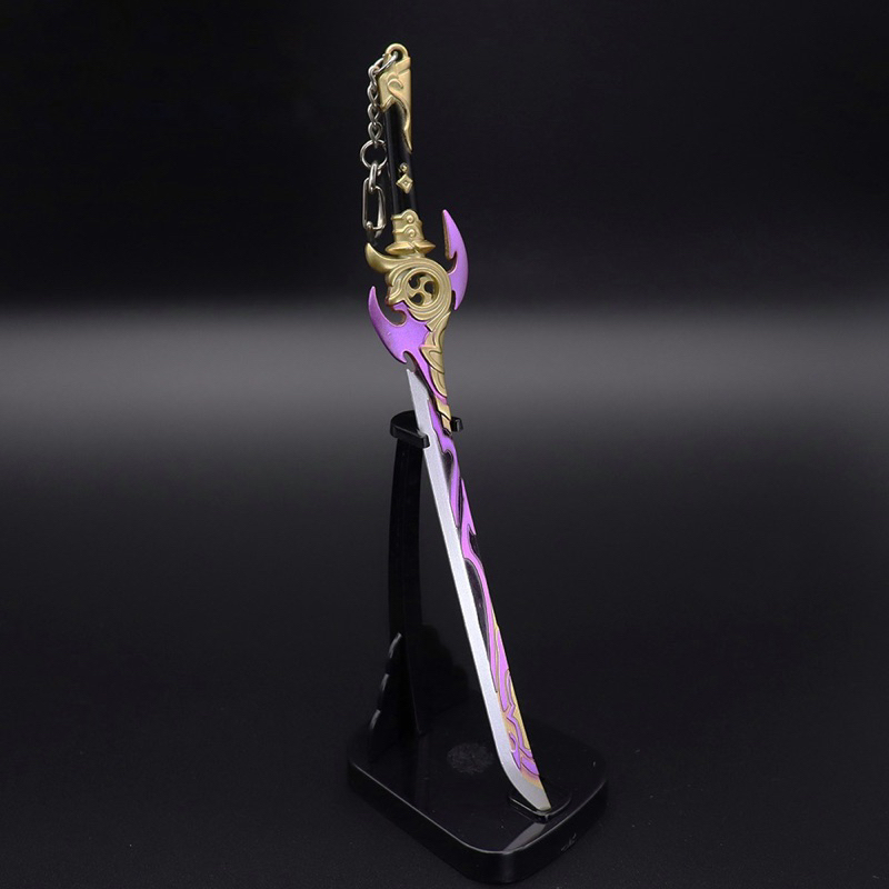 Mô hình Ánh Sáng Đêm Sương Mù dài 22cm bằng Kim Loại Cao Cấp Siêu Đẹp mô hình Genshin Impact trưng bày trang trí