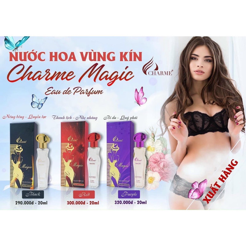 NƯỚC HOA MAGIC CHO NỮ 20ML NGỌT MÁT TỰ TIN VÀ QUYẾN RŨ