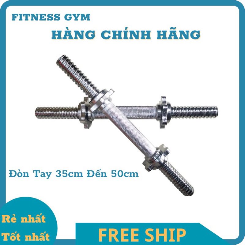 Bộ 2 đòn tạ tay 35cm VN (gồm 2 đòn)