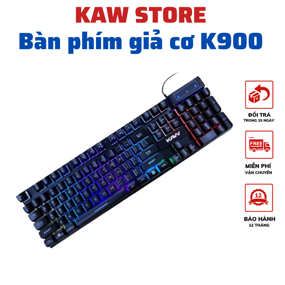 Bàn phím chơi game,làm việc mẫu mới nhất 2022 - K900 KAW hàng nhập khẩu-Bảo hành chính hãng | BigBuy360 - bigbuy360.vn