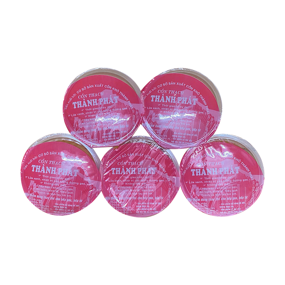 Cồn Thạch Thành Phát Thùng 50 hộp Cồn Thạch Loại 1 Cháy Lâu Cháy Sạch Không Cặn