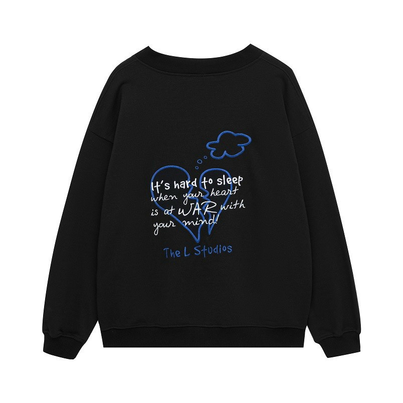 Áo Khoác Nỉ Bông Nam, Nữ Basic Unisex Nỉ  Áo Khoác Cadigan In Hình Trái Tim Siêu Dễ Thương.TP