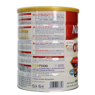 Combo 2 lon sữa Nutrient Kid Plus 0+/1+ 800g   thay thế   Nutrient Kid 1,2 (700g)