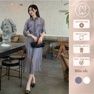 Váy tơ bọt xoắn eo Cây Leo Design yêu kiều nữ tính Min5301 Min5303