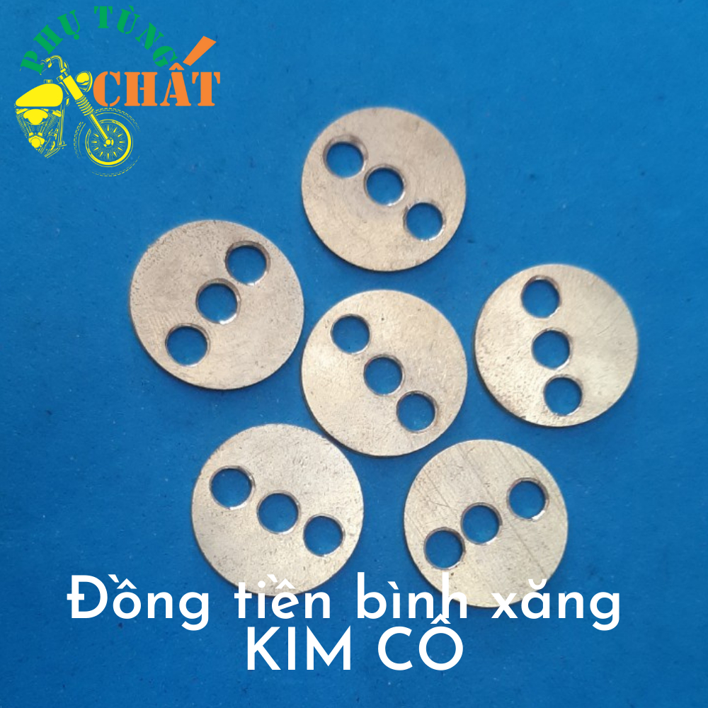 Đồng tiền bình xăng kymco, 18 li - 18.5 li, 3 lổ, mỏng 1li, sản xuất tại Việt Nam - Phụ Tùng Chất