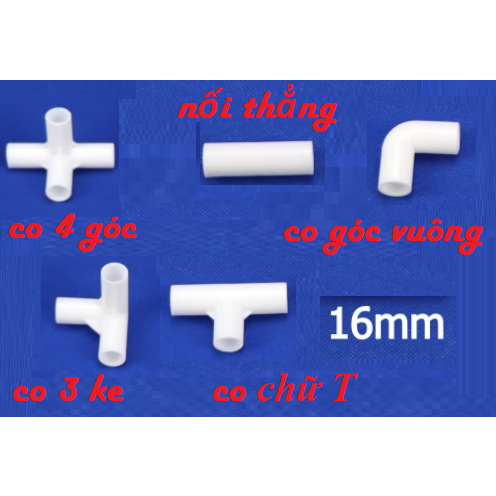 1 MÉT ỐNG NHỰA PVC MÀU TRẮNG PHI 6mm 8mm 10mm 12mm 14mm 16mm 20mm