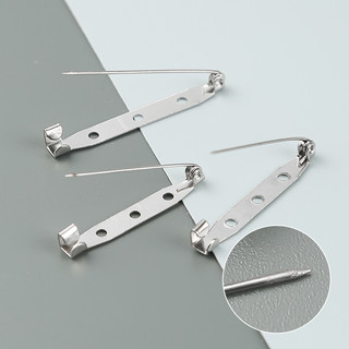 Set 10 phôi cài áo kim loại - ghim cài áo kim loại các cỡ 15/20/25/30mm