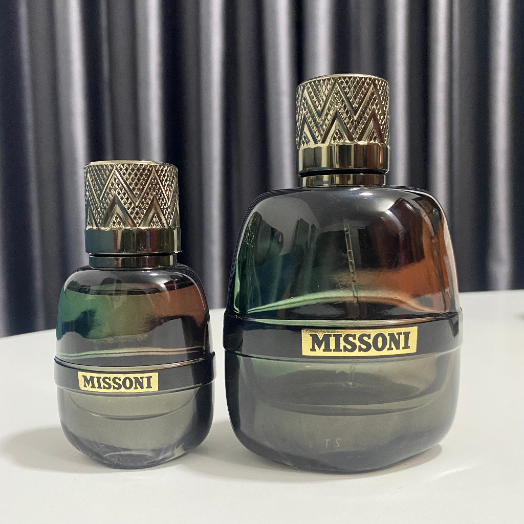 Gốc nước hoa nam Missoni Parfum 7ml/100 và chai unbox 30ml còn nguyên