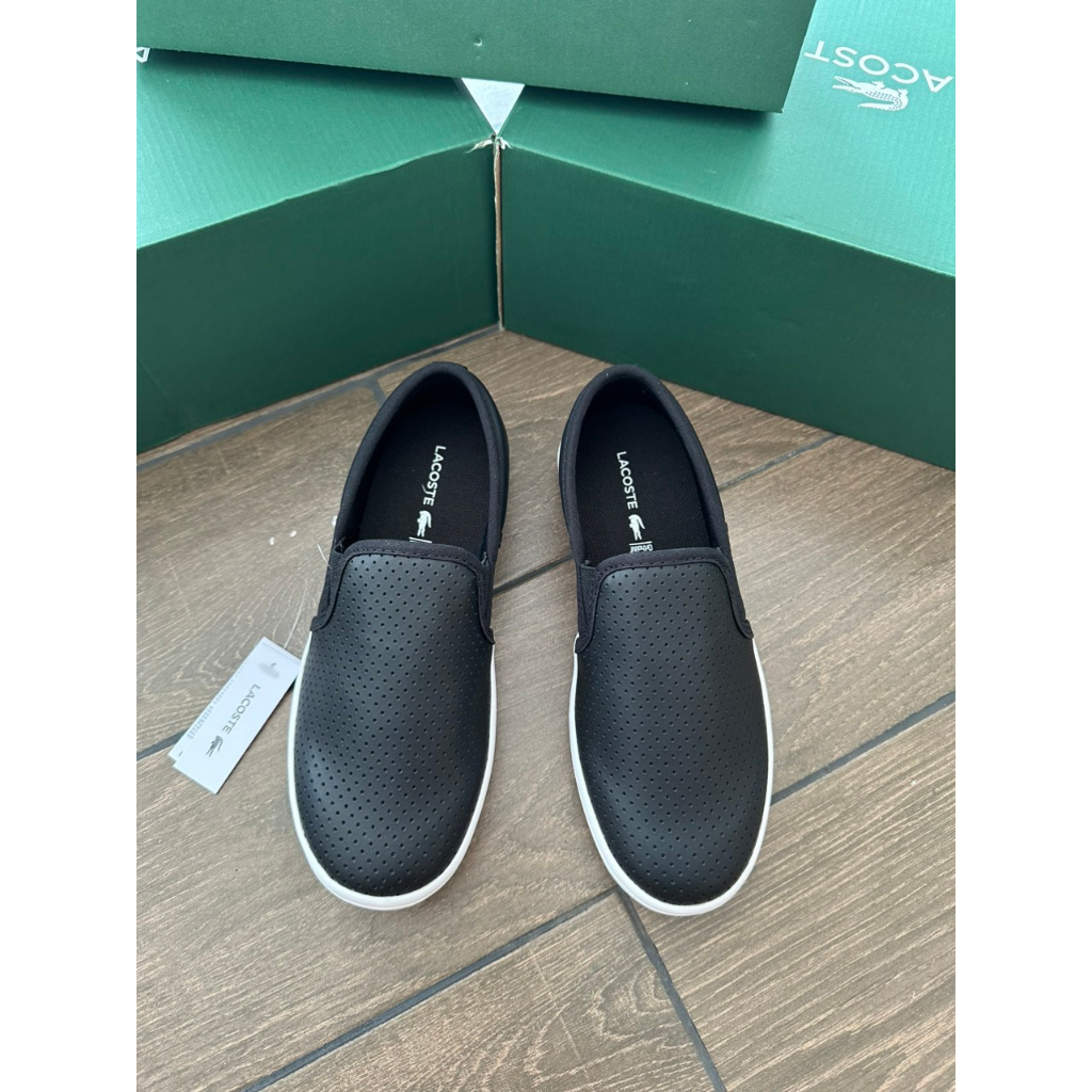 Giày lười slip on chính hãng Lacos.te fullbox / Size 36-43