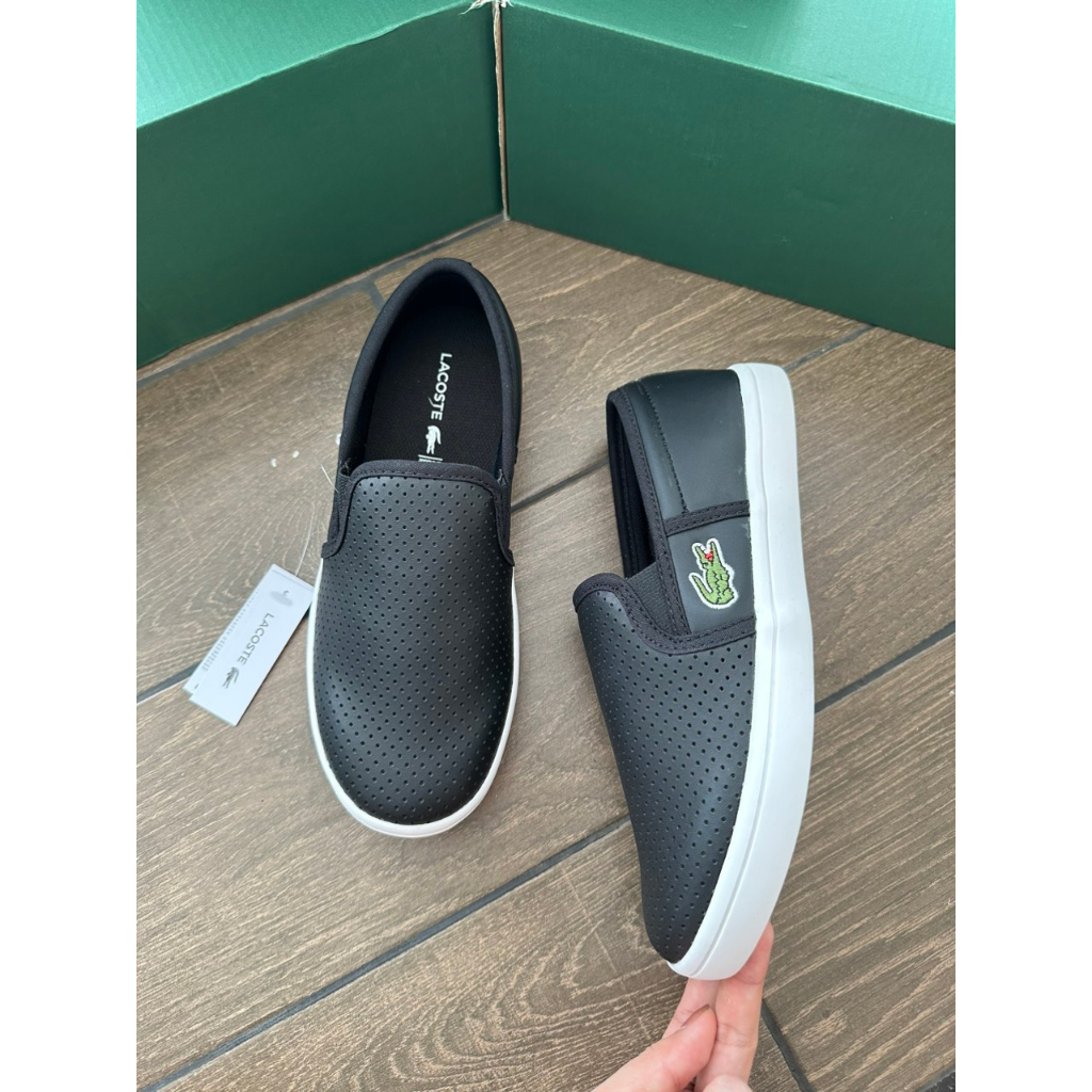 Giày lười slip on chính hãng Lacos.te fullbox / Size 36-43