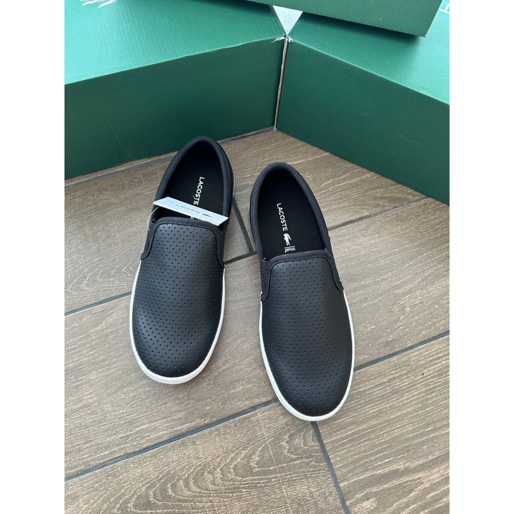 Giày lười slip on chính hãng Lacos.te fullbox / Size 36-43