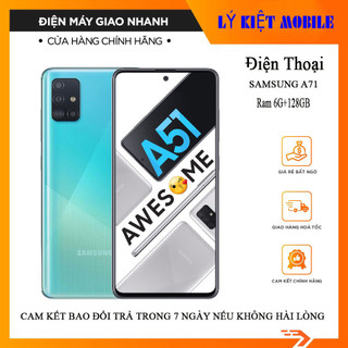 Điện thoại samsung A51 ram 6g/128gb máy chính chính hãng