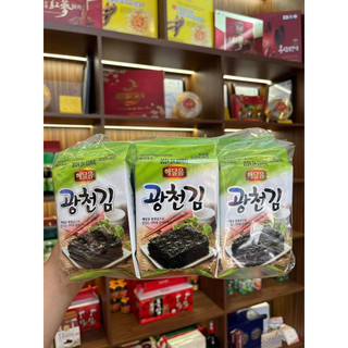 Rong biển ăn liền Gwangchun Hàn Quốc set 9 gói