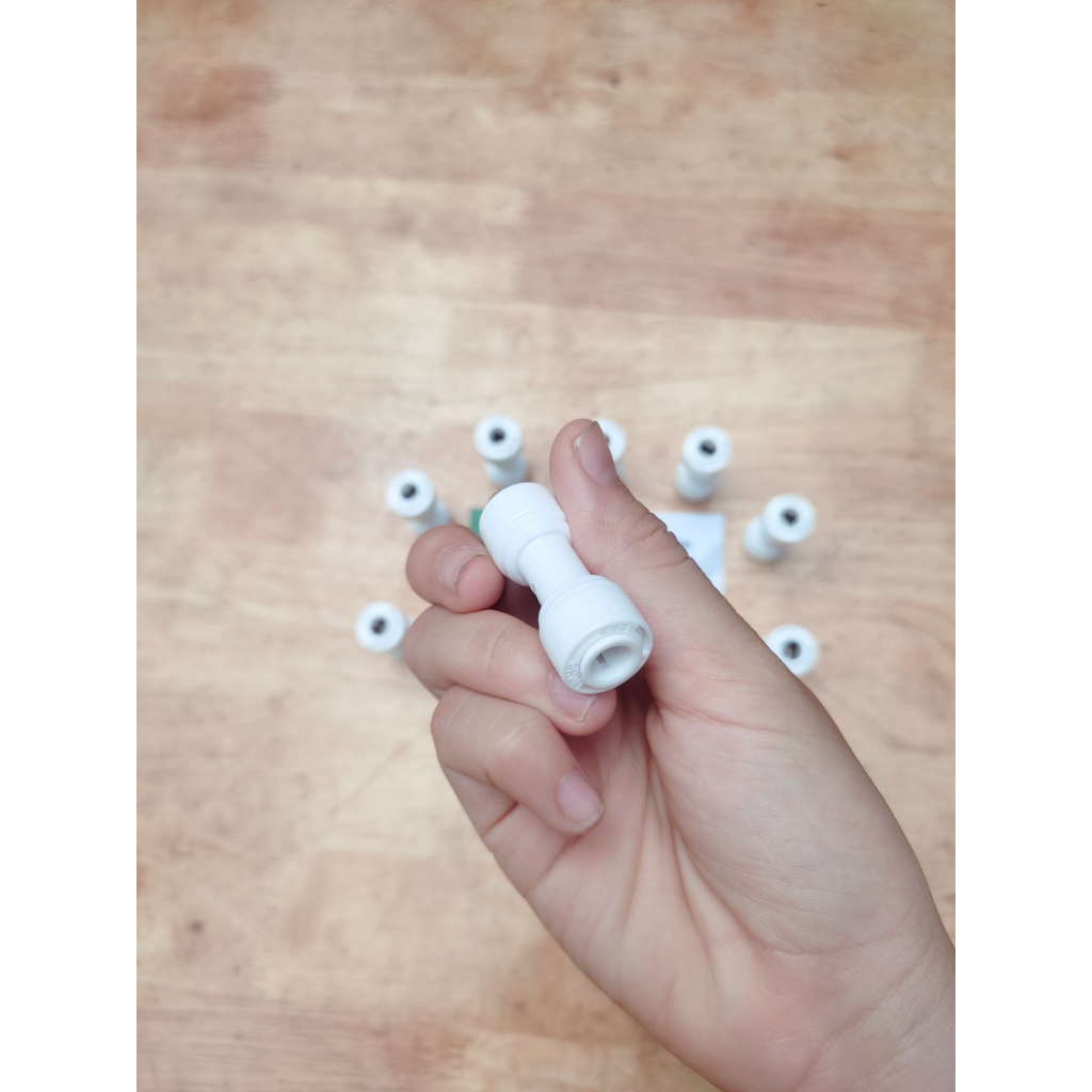 Cút Thẳng Nối Nhanh 2 Đầu 6 Dùng Cho Máy Lọc Nước RO NaNo