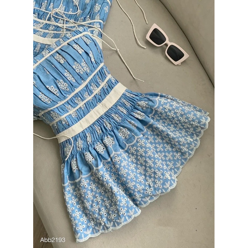 Set áo pelum jean thêu hoa