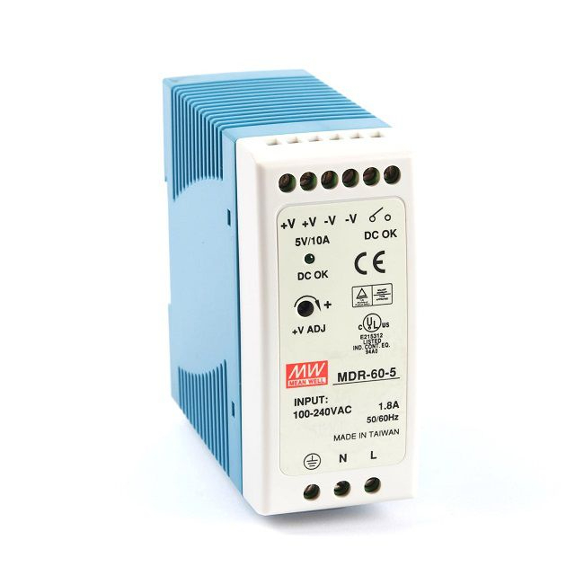 BỘ NGUỒN MEANWELL MDR-60-5, MDR-60-12, MDR-60-24, MDR-60-48