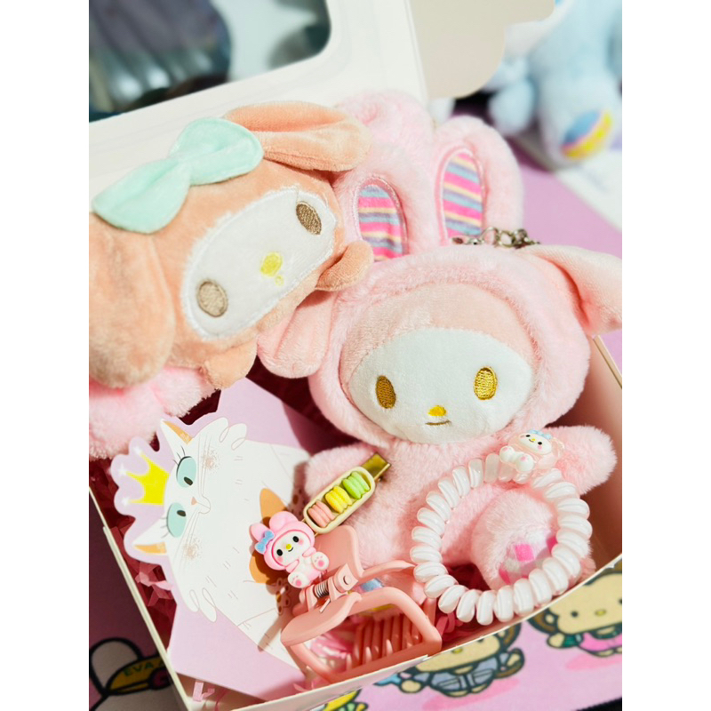 Hộp quà, Set quà siêu cute dễ thương được decor sẵn để làm quà tặng