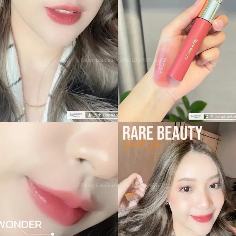 Son kem bóng Rare Beauty Soft Pinch Tinted Lip Oil 2023