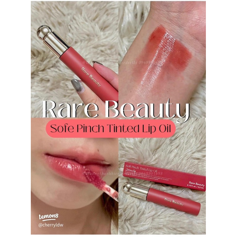 Son kem bóng Rare Beauty Soft Pinch Tinted Lip Oil 2023