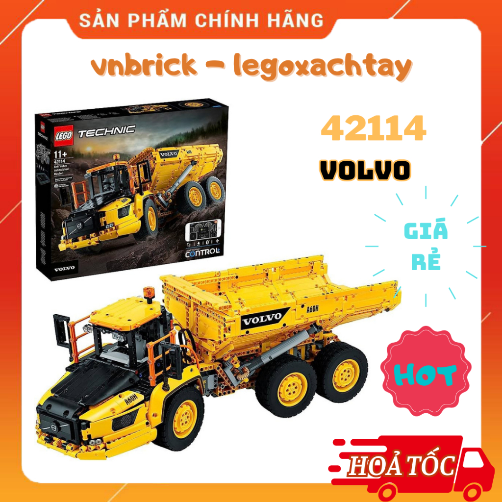 LEGO Technic 42114 Xe Tải 6x6 Volvo